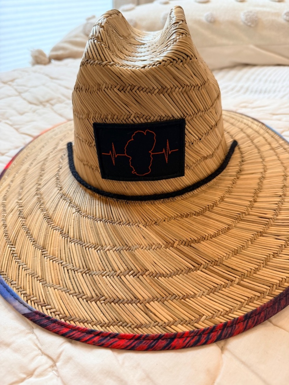 “Hemlock Style” Wide-Brim Sun Hat, Tahoe Heartbeat Brand